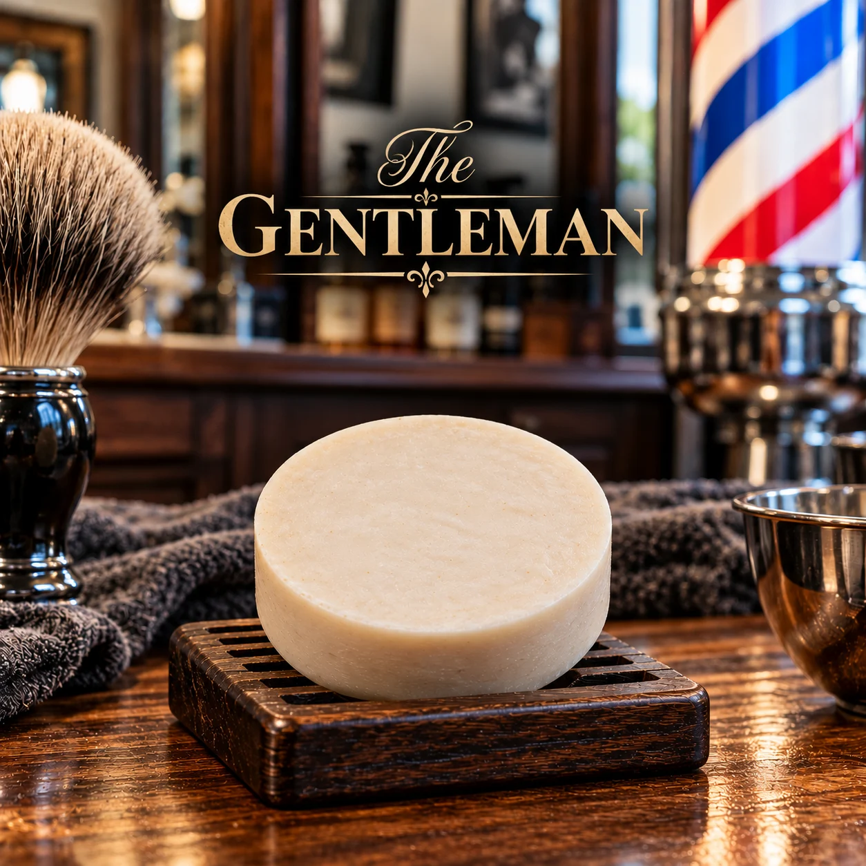 Approved The Gentleman shaving soap promotional image