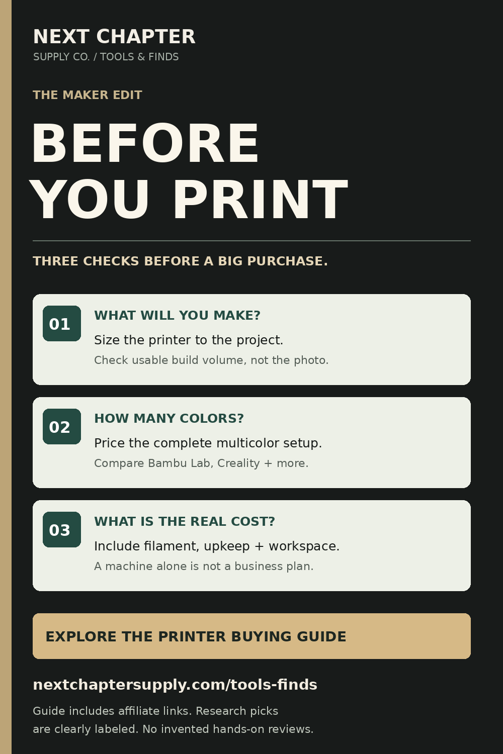 3d printer buying guide v2